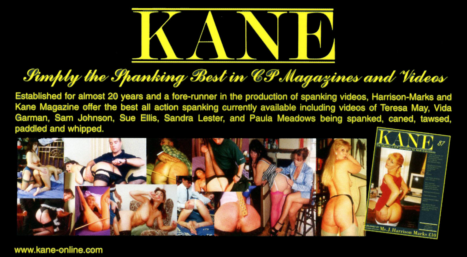 Kane Magazine by Harrison Marks