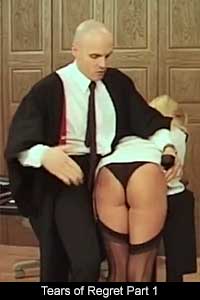 Tears of Regret Spanking and Caning video with Sam Johnson and Master Kain