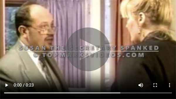 Law secretary played by Sue Ellis mistakenly sent a large cheque to the wrong client. Her furious boss, concerned about his reputation, demands she receive a severe spanking and caning as an unforgettable punishment. Law secretary played by Sue Ellis mistakenly sent a large cheque to the wrong client. Her furious boss, concerned about his reputation, demands she receive a severe spanking and caning as an unforgettable punishment.